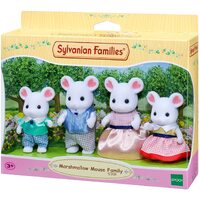 Sylvanian Families - Marshmallow Mouse Family