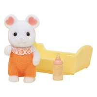 Sylvanian Families - Marshmallow Mouse Baby
