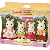 Sylvanian Families - Chocolate Rabbit Family