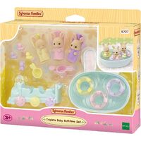 Sylvanian Families - Triplets Baby Bathtime Set