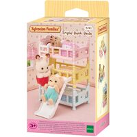 Sylvanian Families - Triple Bunk Beds