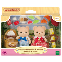 Sylvanian Families - Biscuit Bear Sister & Brother