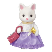 Sylvanian Families - Town Girl Series - Silk Cat