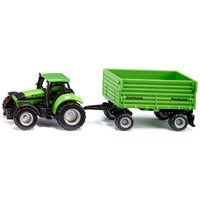 Siku - Deutz-Fahr with Fortuna 4-wheel-trailer