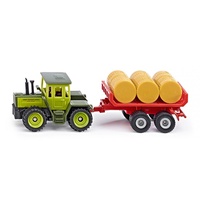 Siku - MB-Trac with Bale Trailer
