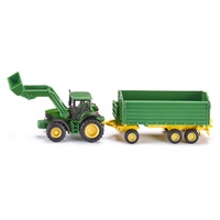 Siku - John Deere & Front Loader Trailer - 1:87 Scale