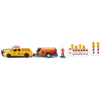 Siku - RAM 1500 with Compressor Trailer and Accessories - 1:50 Scale