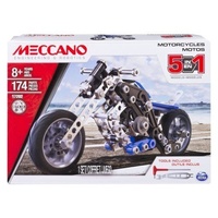 Meccano - 5 Model Set - Motorcycle