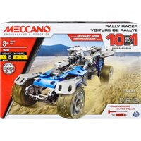 Meccano - 10 Model Motorized Rally Racer Kit