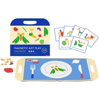 mierEdu - Magnetic Play Set - Food Puzzle