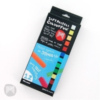 Micador Soft Pastels Colourfun (12 pack)