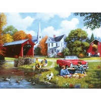 Sunsout - Lazy Days Large Piece Puzzle 300pc