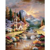 Sunsout - A Country Evening Service Large Piece Puzzle 1000pc