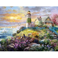 Sunsout - A Lighthouse Memory Large Piece Puzzle 1000pc