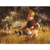Sunsout - Unexpected Company Large Piece Puzzle 300pc