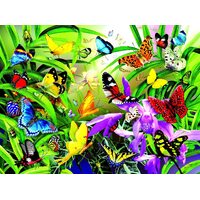 Sunsout - Tropical Butterflies Puzzle 1000pc
