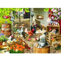 Sunsout - Barnyard Families Puzzle 1000pc