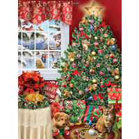 Sunsout - Cat Tree Puzzle 1000pc