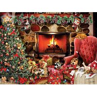 Sunsout - Christmas Mayhem Puzzle 1000pc