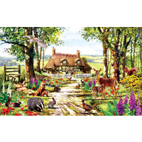 Sunsout - Wildlife Study Large Piece Puzzle 300pc