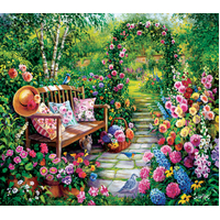 Sunsout - Kim's Garden Puzzle 1000pc