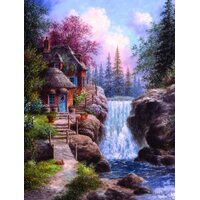 Sunsout - Tranquility Falls Puzzle 1000pc