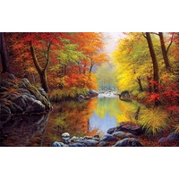 Sunsout - Autumn Sanctuary Puzzle 1000pc