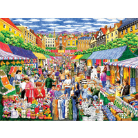 Sunsout - A Day At The Marketplace Puzzle 1000pc
