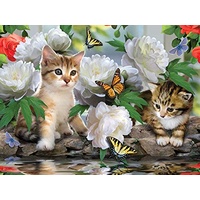 Sunsout - Among the Peonies Puzzle 1000pc