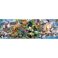 Sunsout - Around the World Panoramic Puzzle 500pc