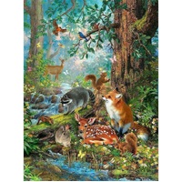 Sunsout - Out in the Forest Puzzle 1000pc