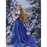 Sunsout - Blue Dress Puzzle 1000pc