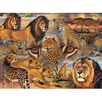 Sunsout - Big Cats Of The Plains Puzzle 500pc