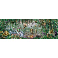Sunsout - African Mural Panorama Puzzle 500pc