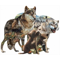 Sunsout - Wolf Pack Puzzle 1000pc