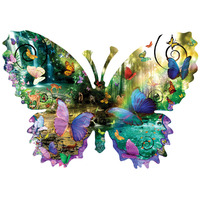 Sunsout - Forest Butterfly Puzzle 1000pc