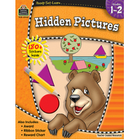 Teacher Created Resources - Hidden Pictures Ready Set Learn Book - Grade 1–2