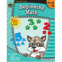 Teacher Created Resources - Beginning Maths Ready Set Learn Book - Grade PreK–K