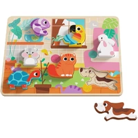 Tooky Toy - Pets Chunky Puzzle