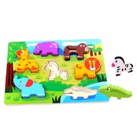 Tooky Toy - Chunky Puzzle - Animal