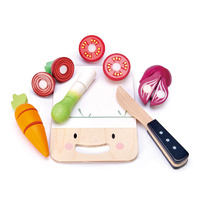 Tender Leaf - Mini Chef Chopping Board with Vegetables