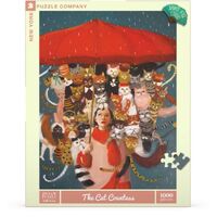 New York Puzzle Company - The Cat Countess Puzzle 1000pc