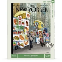 New York Puzzle Company - Sidewalk Connoisseurs Puzzle 1000pc