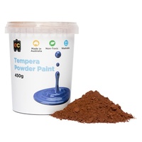 EC - Tempera Powder Paint 450gm Brown