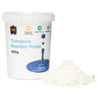 EC - Tempera Powder Paint 450gm White