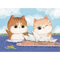 The Puzzle Collab - Sydney Opera House and Cats Puzzle 500pc