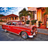 Trefl - Chevrolet Bel Air Oldtimer, Cuba Puzzle 1000pc