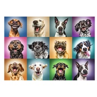 Trefl - Crazy Dog Portraits Puzzle 1000pc