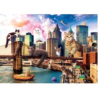 Trefl - Funny Cities, New York Puzzle 1000pc