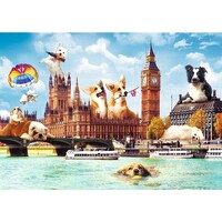 Trefl - Funny Cities, London Puzzle 1000pc